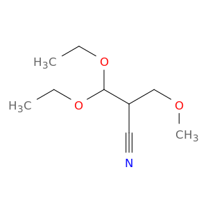 Propanenitrile, 3,3-diethoxy-2-(methoxymethyl)-