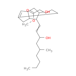 2-Pentalenepentanoicacid, 1,3a,4,5,6,6a-hexahydro-5-hydroxy-6-(3-hydroxy-5-methyl-1-nonenyl)-,methyl ester, [3aS-[3aa,5b,6a(1E,3R*,5R*),6aa]]- (9CI)