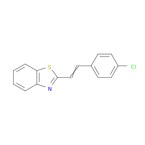 Benzothiazole, 2-[2-(4-chlorophenyl)ethenyl]-