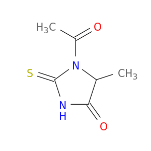 1-乙酰基-5-甲基-2-硫酮-4-咪唑啉酮