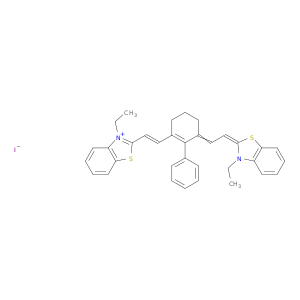 3-ETHYL-2-[(E)-2-(3-((E)-2-[3-ETHYL-1,3-BENZOTHIAZOL-2(3H)-YLIDENE]ETHYLIDENE)-2-PHENYL-1-CYCLOHEXEN-1-YL)VINYL]-1,3-BENZOTHIAZOL-3-IUM IODIDE
