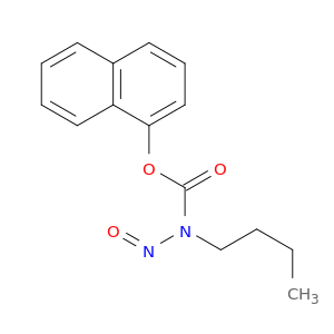 Carbamic acid,butylnitroso-, 1-naphthalenyl ester (9CI)