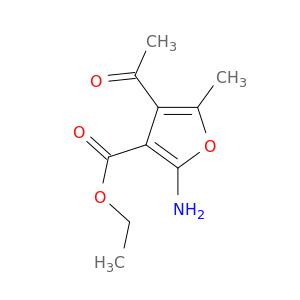 2-氨基-4-乙酰基-5-甲基-呋喃-3-甲酸乙酯