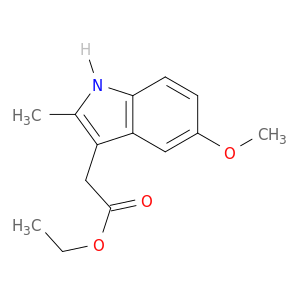 (5-甲氧基-2-甲基-1H-吲哚-3-基)-乙酸乙酯