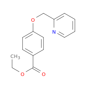 benzoic acid, 4-(2-pyridinylmethoxy)-, ethyl ester