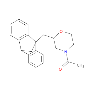 Morpholine, 4-acetyl-2-(9,10-methanoanthracen-9(10H)-ylmethyl)-