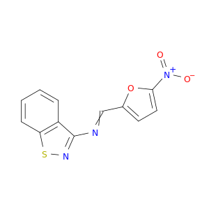 1,2-Benzisothiazol-3-amine, N-[(5-nitro-2-furanyl)methylene]-