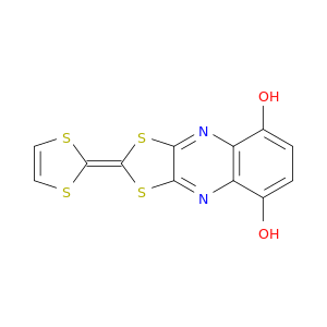 1,3-Dithiolo[4,5-b]quinoxaline-5,8-diol, 2-(1,3-dithiol-2-ylidene)-
