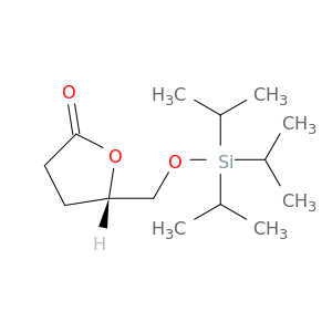 2(3H)-Furanone, dihydro-5-[[[tris(1-methylethyl)silyl]oxy]methyl]-, (5S)-