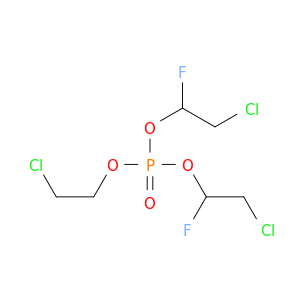 Phosphoric acid, 2-chloroethyl bis(2-chloro-1-fluoroethyl) ester