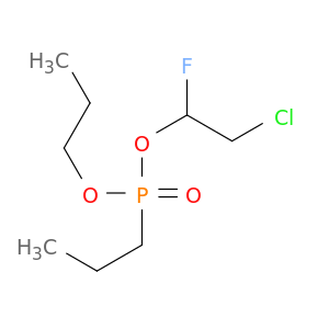 Phosphonic acid, propyl-, 2-chloro-1-fluoroethyl propyl ester