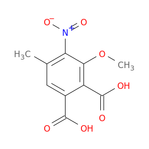 1,2-Benzenedicarboxylic acid, 3-methoxy-5-methyl-4-nitro-