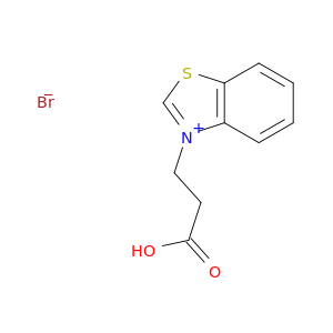 苯并噻唑鎓,3-(2-羧乙基)-,溴(1：1)