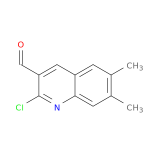 2-氯-6,7-二甲基喹啉-3-甲醛