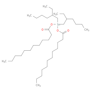 Stannane, bis(2-ethylhexyl)bis[(1-oxododecyl)oxy]-