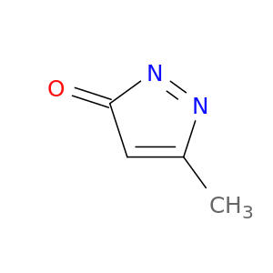 3H-Pyrazol-3-one, 5-methyl-