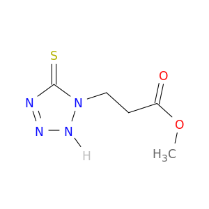 1H-Tetrazole-1-propanoic acid, 2,5-dihydro-5-thioxo-, methyl ester
