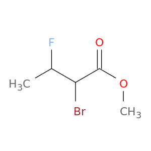Butanoic acid, 2-bromo-3-fluoro-, methyl ester