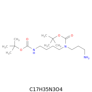 {4-[(3-氨丙基)-叔丁氧基羰基氨基]丁基}氨基甲酸叔丁酯