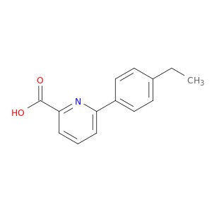 2-Pyridinecarboxylicacid, 6-(4-ethylphenyl)-