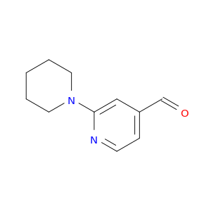 4-Pyridinecarboxaldehyde,2-(1-piperidinyl)-