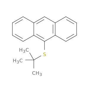 Anthracene, 9-[(1,1-dimethylethyl)thio]-