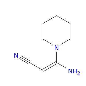 2-Propenenitrile, 3-amino-3-(1-piperidinyl)-, (2Z)-