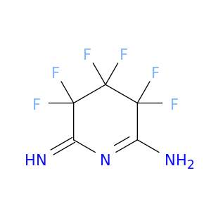 2-Pyridinamine, 3,3,4,4,5,5-hexafluoro-3,4,5,6-tetrahydro-6-imino-