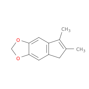 5H-Indeno[5,6-d]-1,3-dioxole, 6,7-dimethyl-