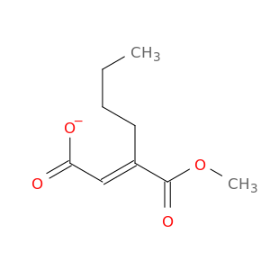 2-Butenedioic acid, 2-butyl-, 1-methyl ester, (E)-