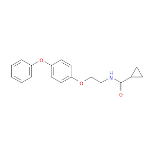 Cyclopropanecarboxamide, N-[2-(4-phenoxyphenoxy)ethyl]-