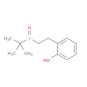 Phenol, 2-[2-[(1,1-dimethylethyl)sulfinyl]ethyl]-