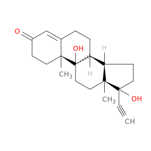Pregn-4-en-20-yn-3-one,9,17-dihydroxy-, (17a)-
