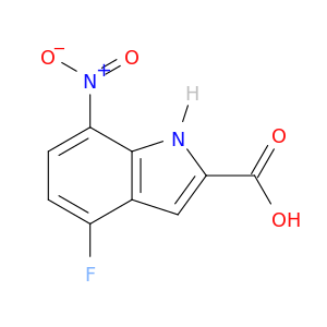 4-氟-7-硝基-1H-吲哚-2-羧酸