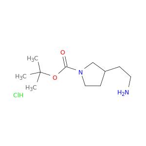 tert-Butyl 3-(2-aminoethyl)pyrrolidine-1-carboxylate hydrochloride