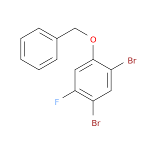 1-(Benzyloxy)-2,4-dibromo-5-fluorobenzene