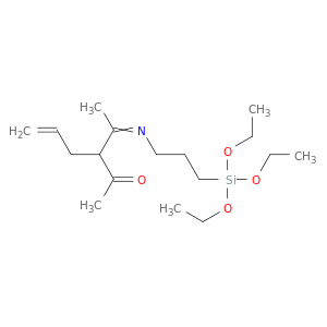 5-Hexen-2-one, 3-[1-[[3-(triethoxysilyl)propyl]imino]ethyl]-