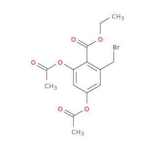 5-(Bromomethyl)-4-(ethoxycarbonyl)-1,3-phenylene diacetate