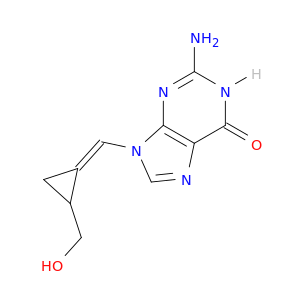2-amino-9-[[2-(hydroxymethyl)cyclopropylidene]methyl]-3h-purin-6-one