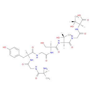 L-Threonine, L-alanylglycyl-L-tyrosylglycyl-L-seryl-L-threonylglycyl-