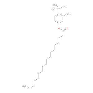 Octadecanoic acid, 4-(1,1-dimethylethyl)-3-methylphenyl ester