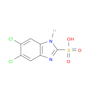 1H-Benzimidazole-2-sulfonic acid, 5,6-dichloro-