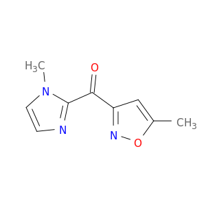 Methanone, (1-methyl-1H-imidazol-2-yl)(5-methyl-3-isoxazolyl)-