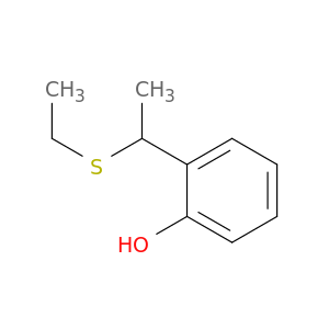 Phenol, 2-[1-(ethylthio)ethyl]-