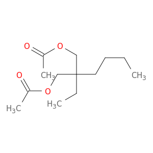 [2-(acetyloxymethyl)-2-ethyl-hexyl] acetate