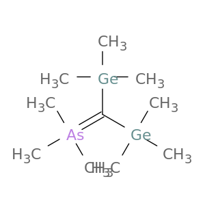 Arsorane, [bis(trimethylgermyl)methylene]trimethyl-