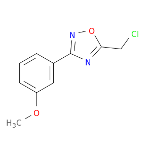 5-(Chloromethyl)-3-(3-methoxyphenyl)-1,2,4-oxadiazole