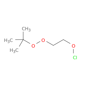 Hypochlorous acid, 2-[(1,1-dimethylethyl)dioxy]ethyl ester