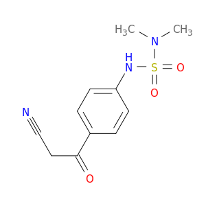 Sulfamide, N'-[4-(cyanoacetyl)phenyl]-N,N-dimethyl-