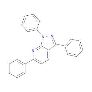 1H-Pyrazolo[3,4-b]pyridine, 1,3,6-triphenyl-